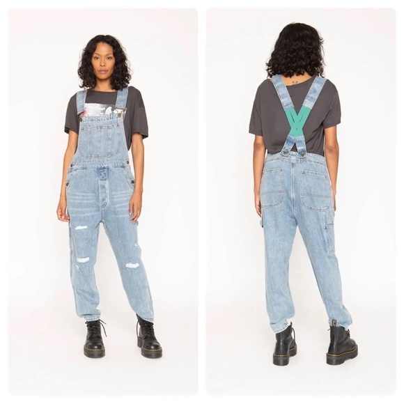 Free People x Sandrine Rose - Denim Overall - Picture 4 of 10